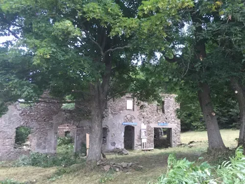 Zaniklá osada Königsmühle v Krušných horách