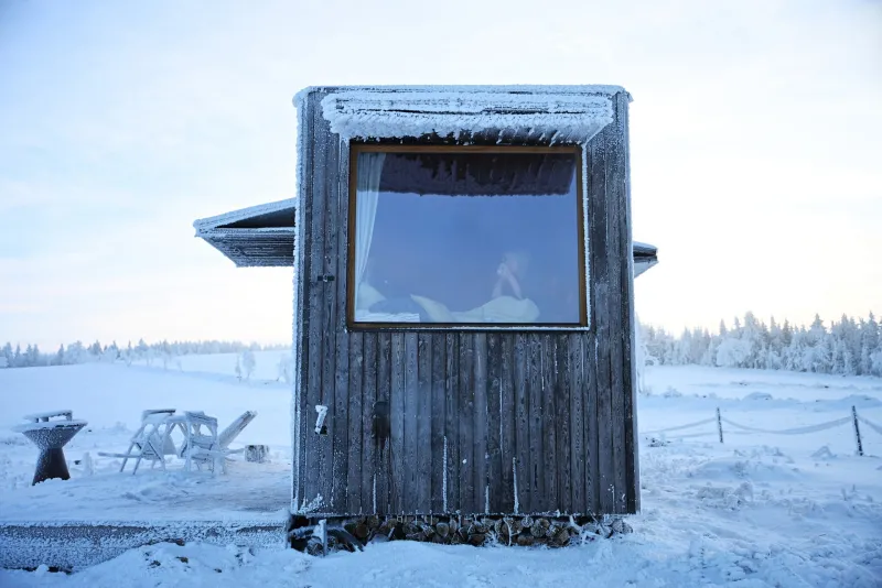 Glamping Na Malém Háji - Zima