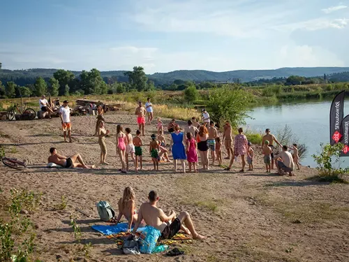 Jezero Lipence alias Radotínská laguna – přírodní koupání u Prahy
