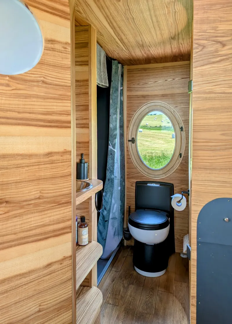 Glamping Na Malém Háji - Koupelna