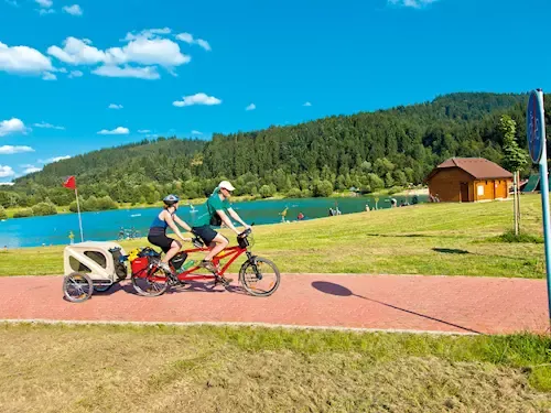 Přírodní koupaliště Na Stanoch – valašský Balaton v Novém Hrozenkově