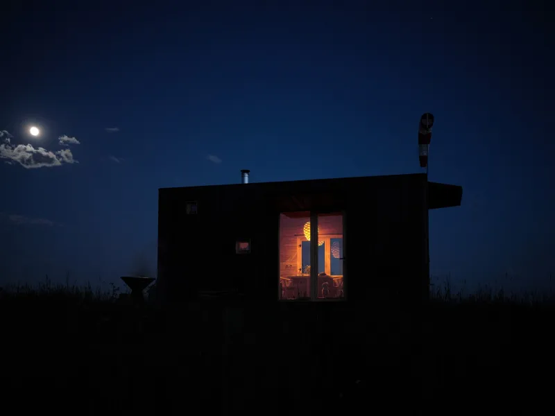Glamping Na Malém Háji - Noční obloha
