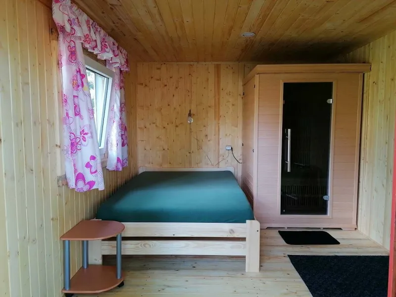 Ložnice se saunou