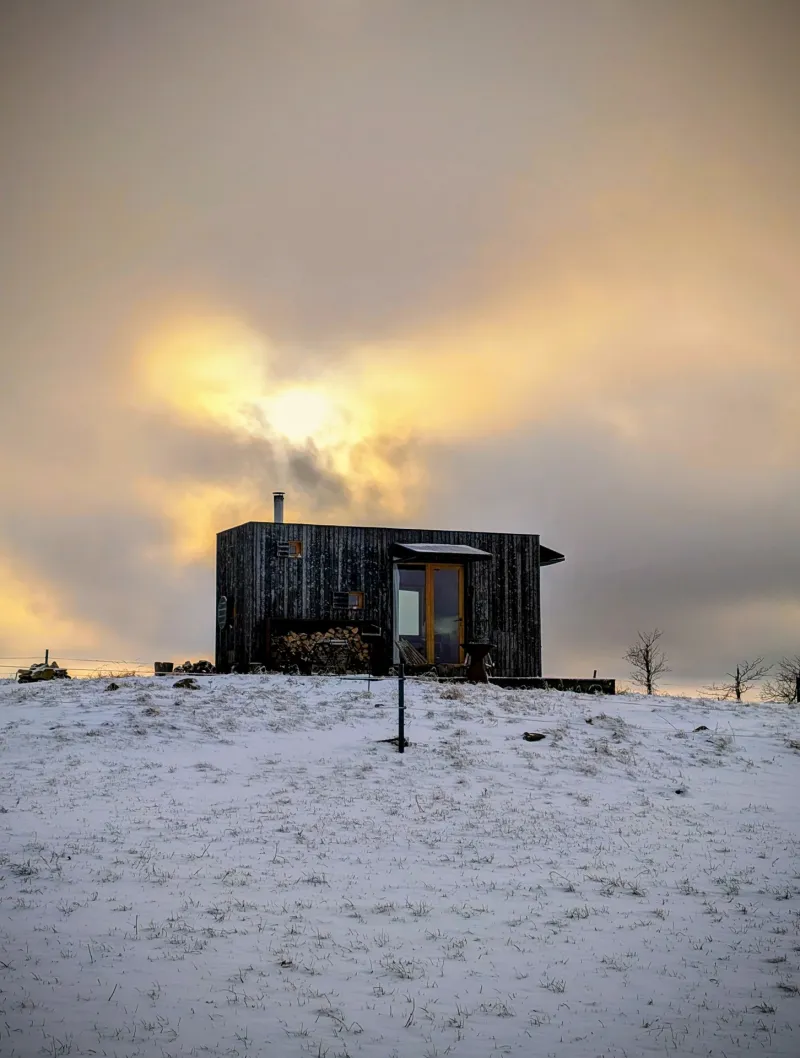 Glamping Na Malém Háji - Zima