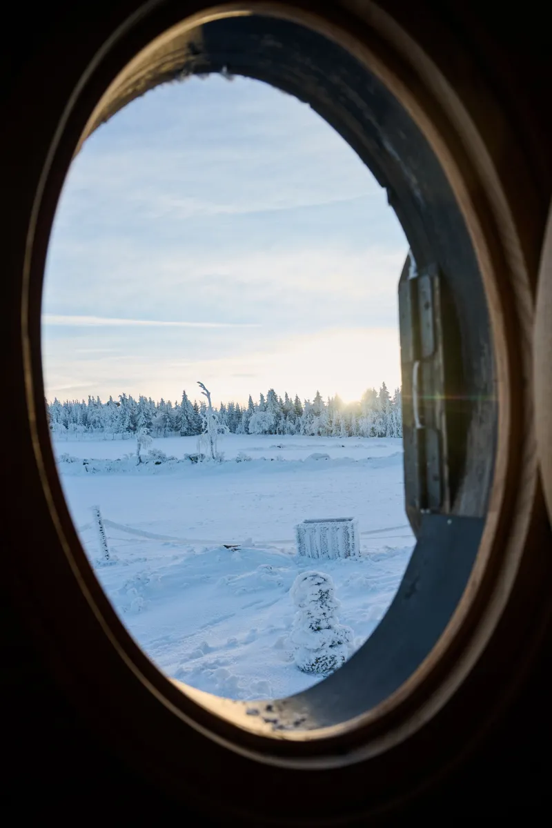 Glamping Na Malém Háji - Zima