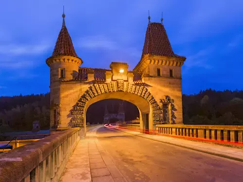 Přehrada Les Království na Labi nad Dvorem Králové nad Labem