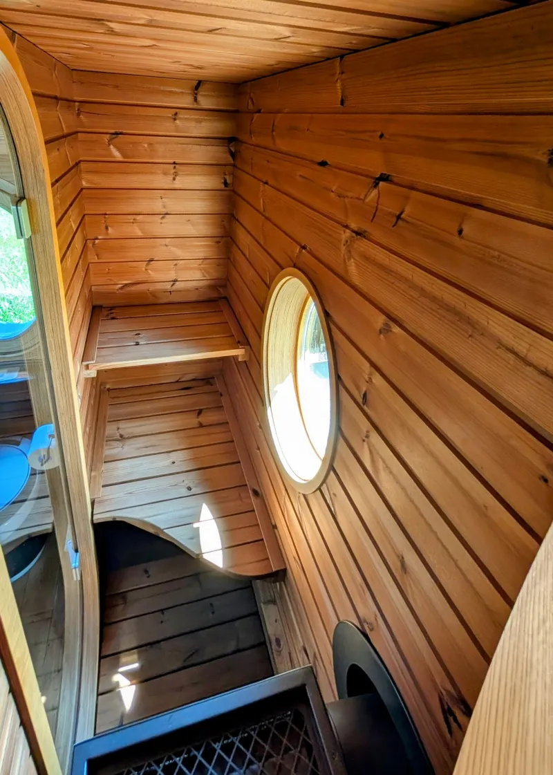 Glamping Na Malém Háji - Sauna