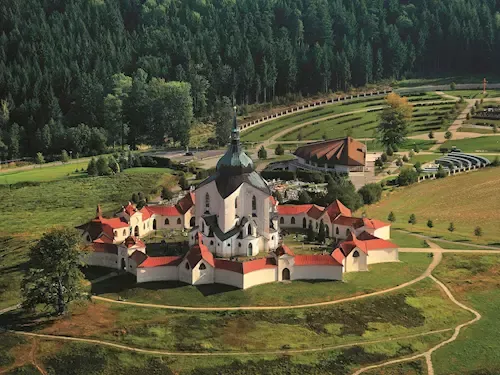 Zelená hora – poutní kostel sv. Jana Nepomuckého u Žďáru nad Sázavou