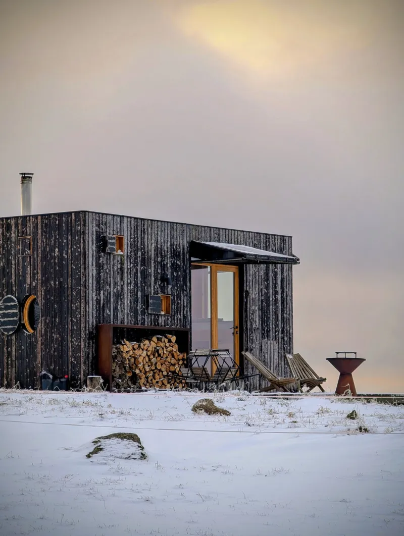 Glamping Na Malém Háji - Zima