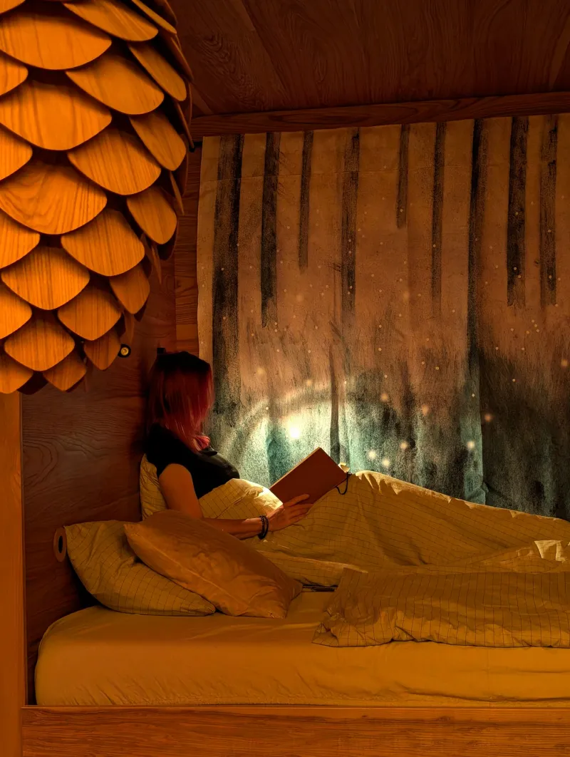 Glamping Na Malém Háji - Večer