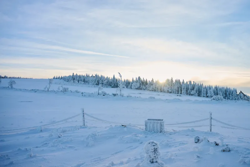 Glamping Na Malém Háji - Zima