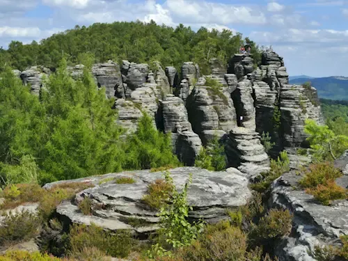 Tiské stěny – ráj pro turisty a horolezce