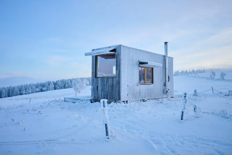 Glamping Na Malém Háji - Zima