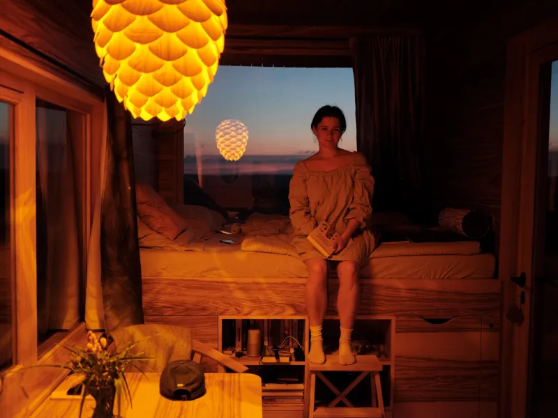 Glamping Na Malém Háji - Večer