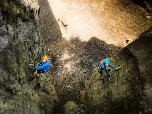 Via ferrata Slánská hora