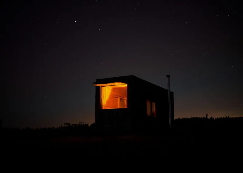 Glamping Na Malém Háji - Noční obloha